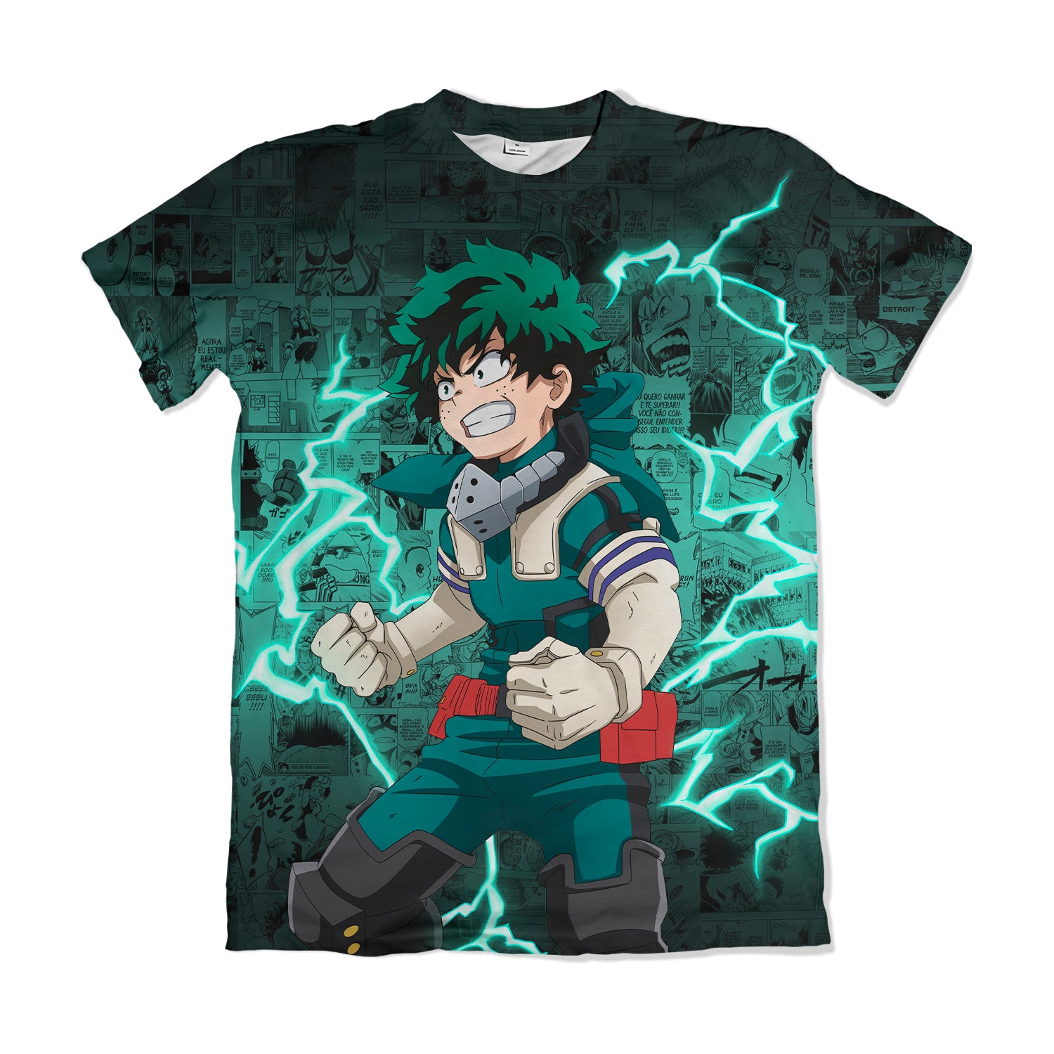 Camiseta Boku No Hero Deku – Dry-Fit Premium Unissex | Swit Store