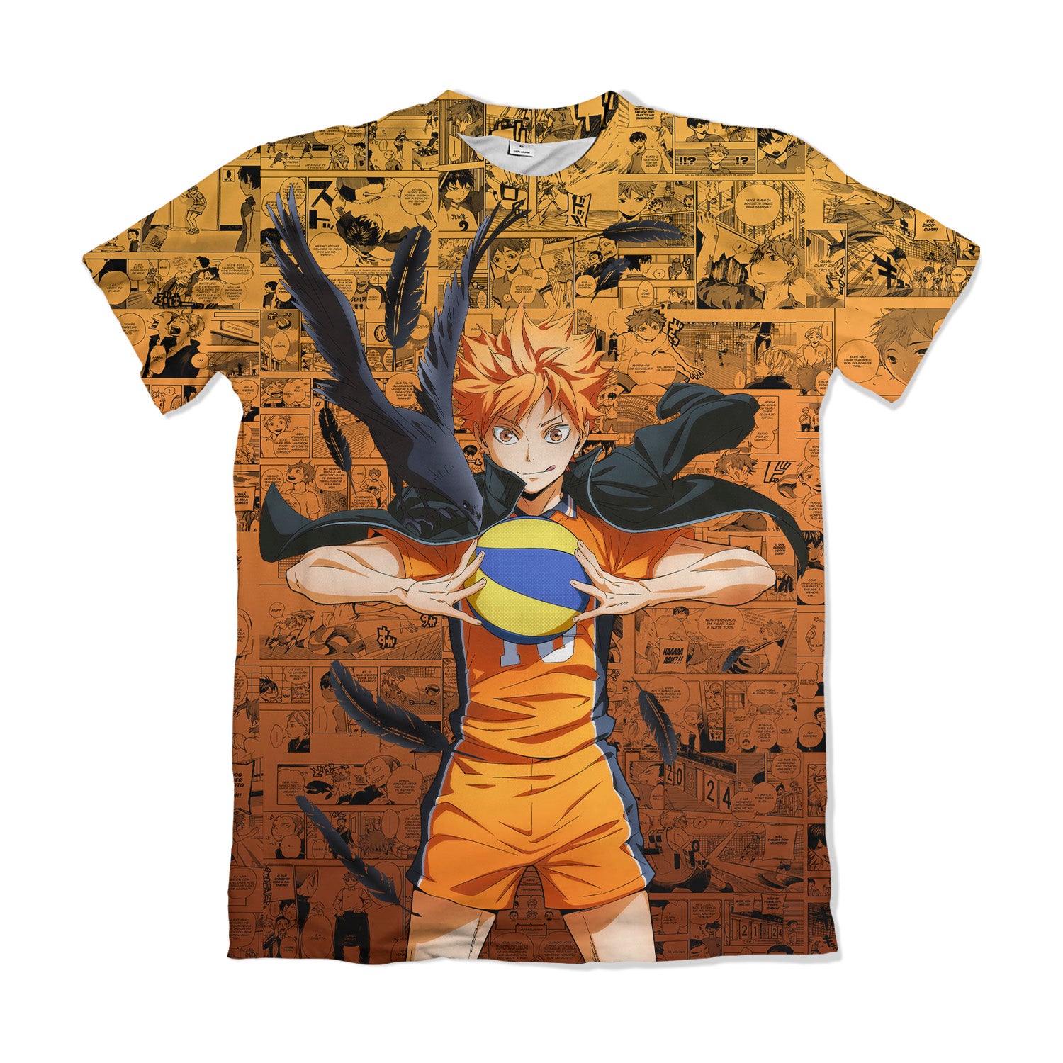 Camiseta Haikyuu Hinata – Dry-Fit Premium Unissex | Swit Store