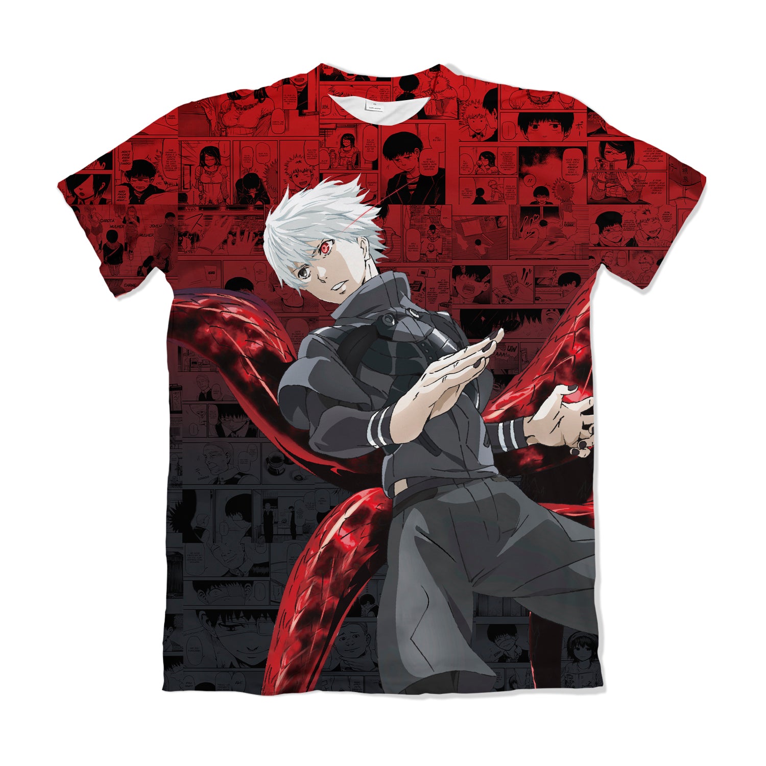 Camiseta Tokyo Ghoul Ken Kaneki – Dry-Fit Premium Unissex | Swit Store