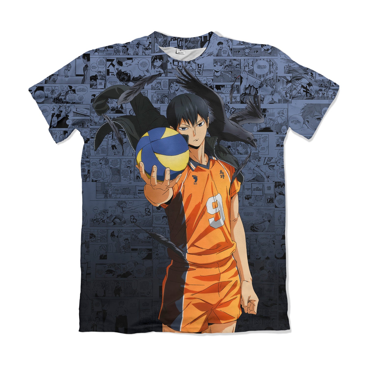 Camiseta Haikyuu Kageyama – Dry-Fit Premium Unissex | Swit Store