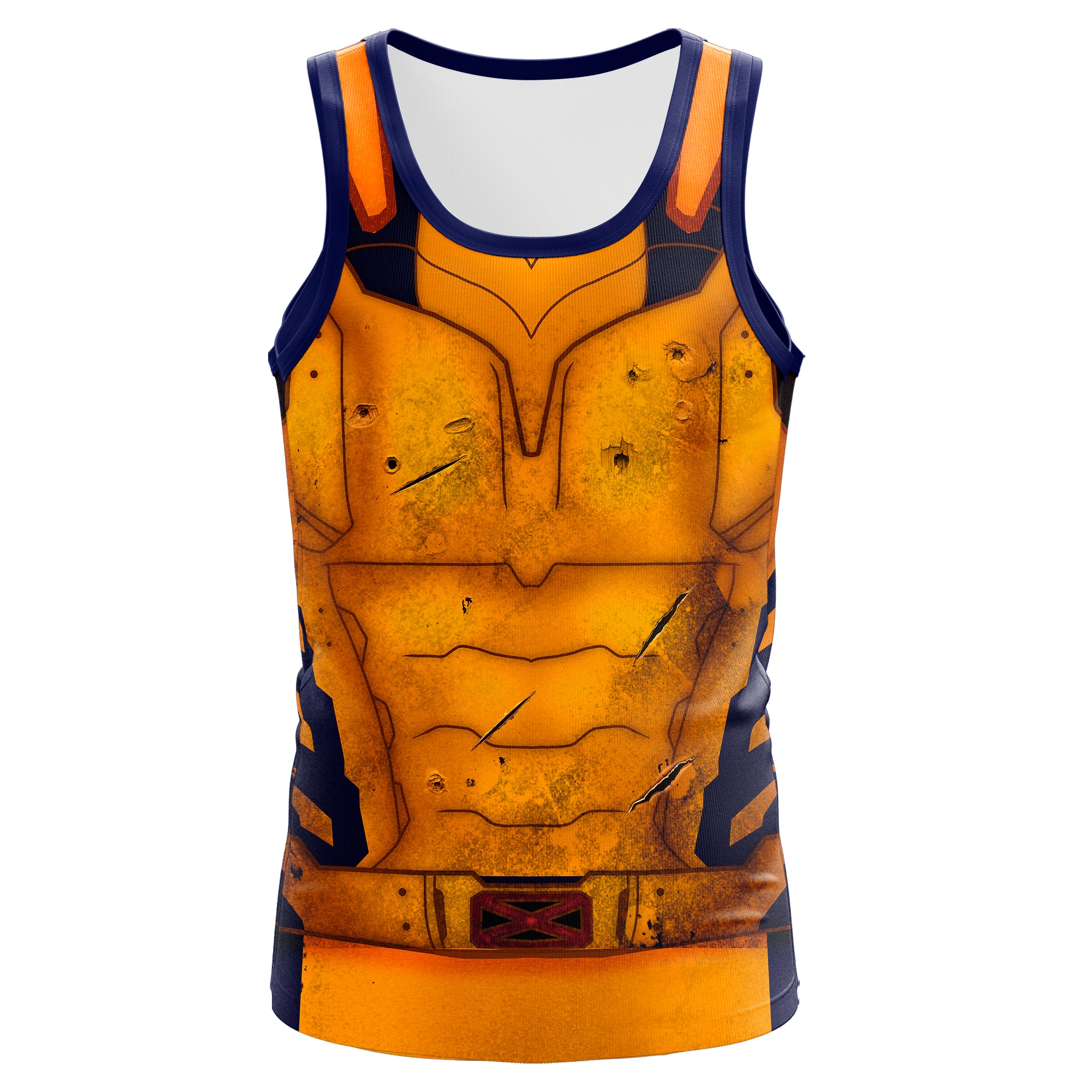 Camiseta Deadpool E Wolverine Regata Wolverine Com Danos – Dry-Fit Premium Unissex | Swit Store