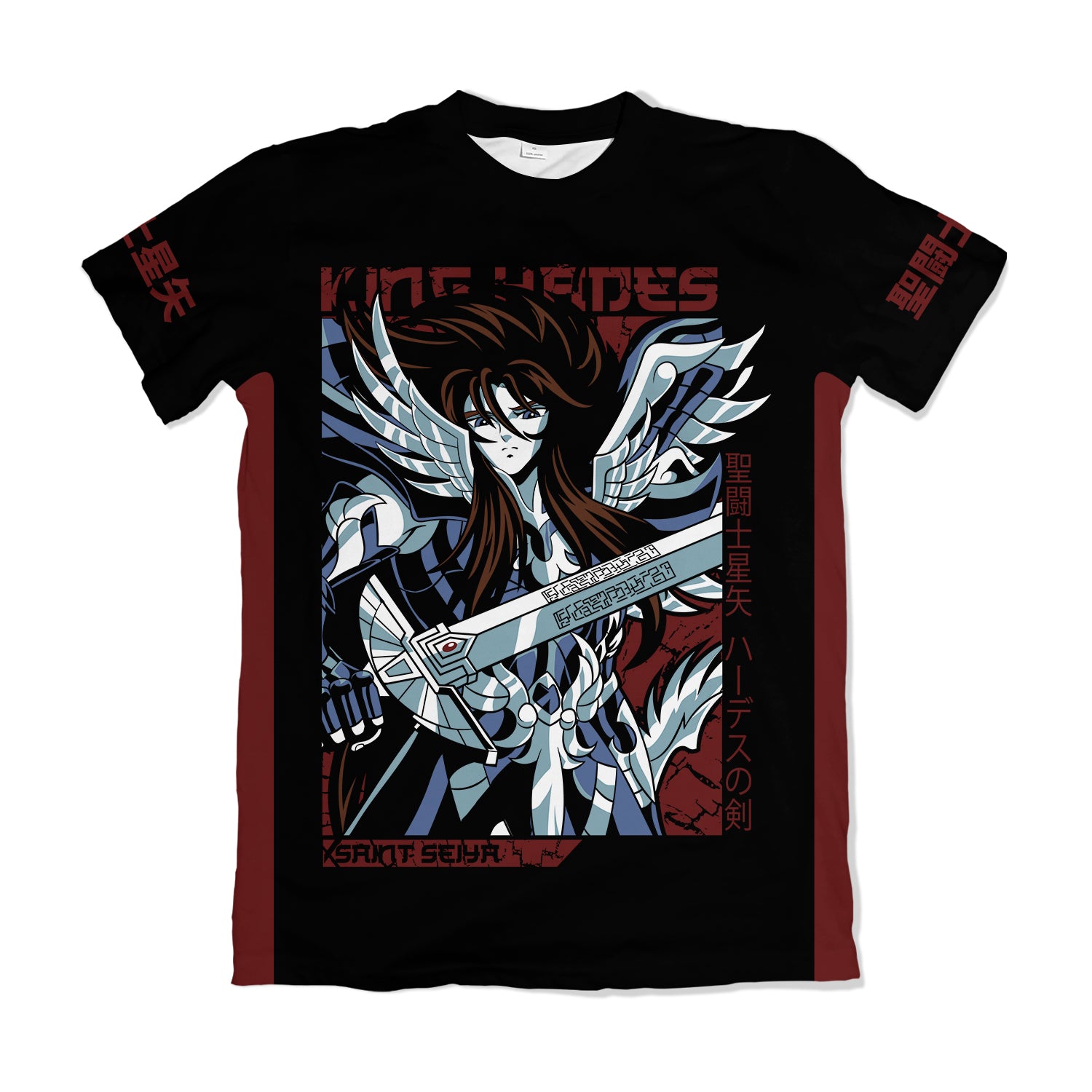 Camiseta Cavaleiros Do Zodiaco Hades – Dry-Fit Premium Unissex | Swit Store