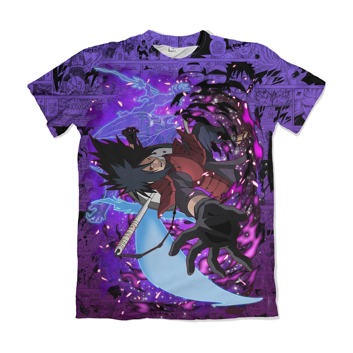 Camiseta Naruto Madara 5 Dry-Fit Premium Unissex