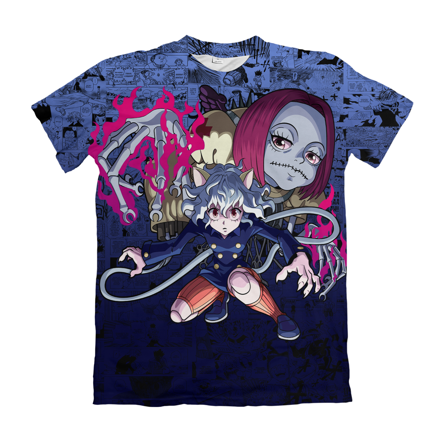 Camiseta Hunter X Hunter Neferpitou – Dry-Fit Premium Unissex | Swit Store