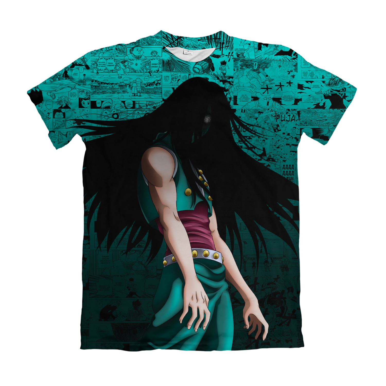 Camiseta Hunter X Hunter Illumi Zaoldyeck – Dry-Fit Premium Unissex | Swit Store