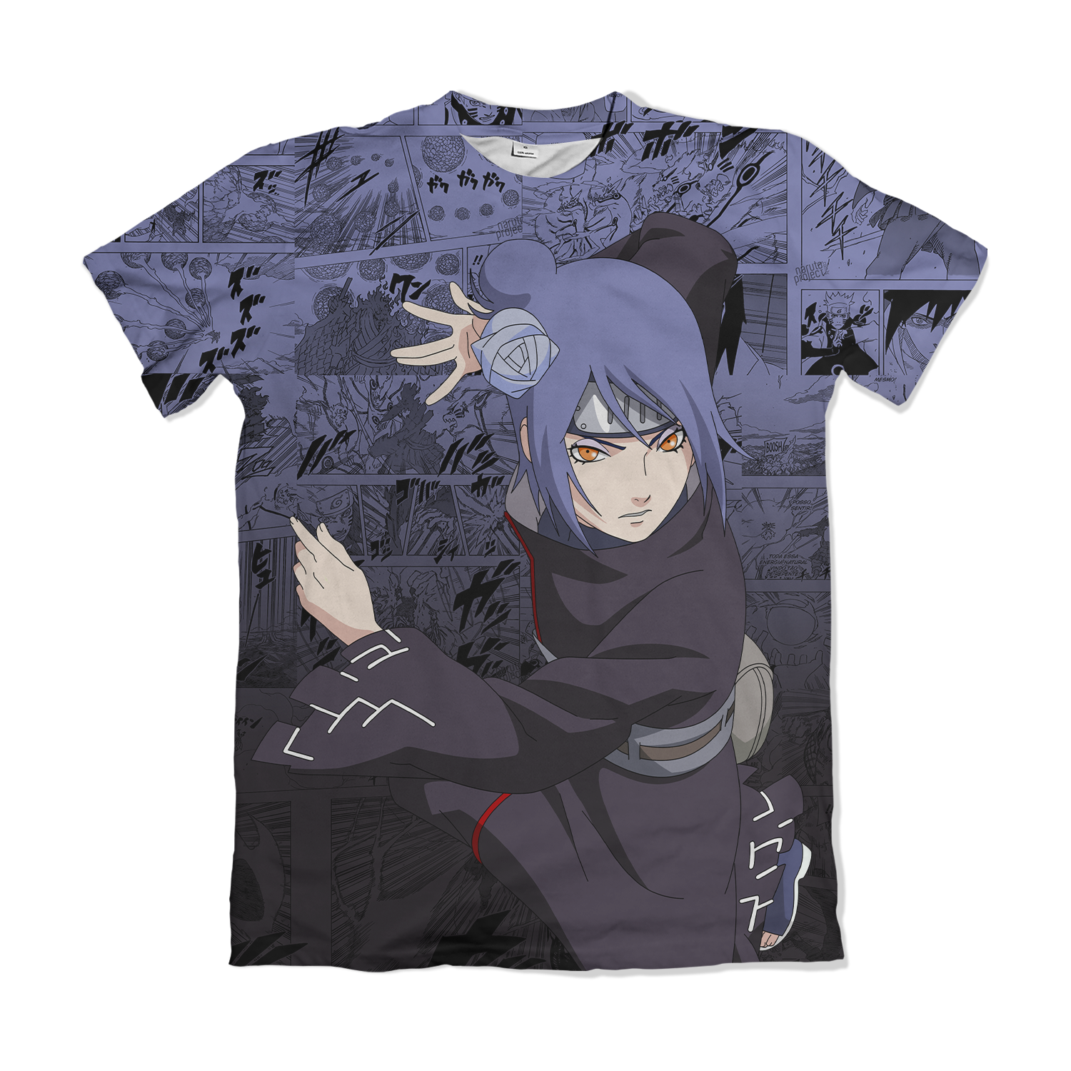 Camiseta Naruto Konan – Dry-Fit Premium Unissex | Swit Store