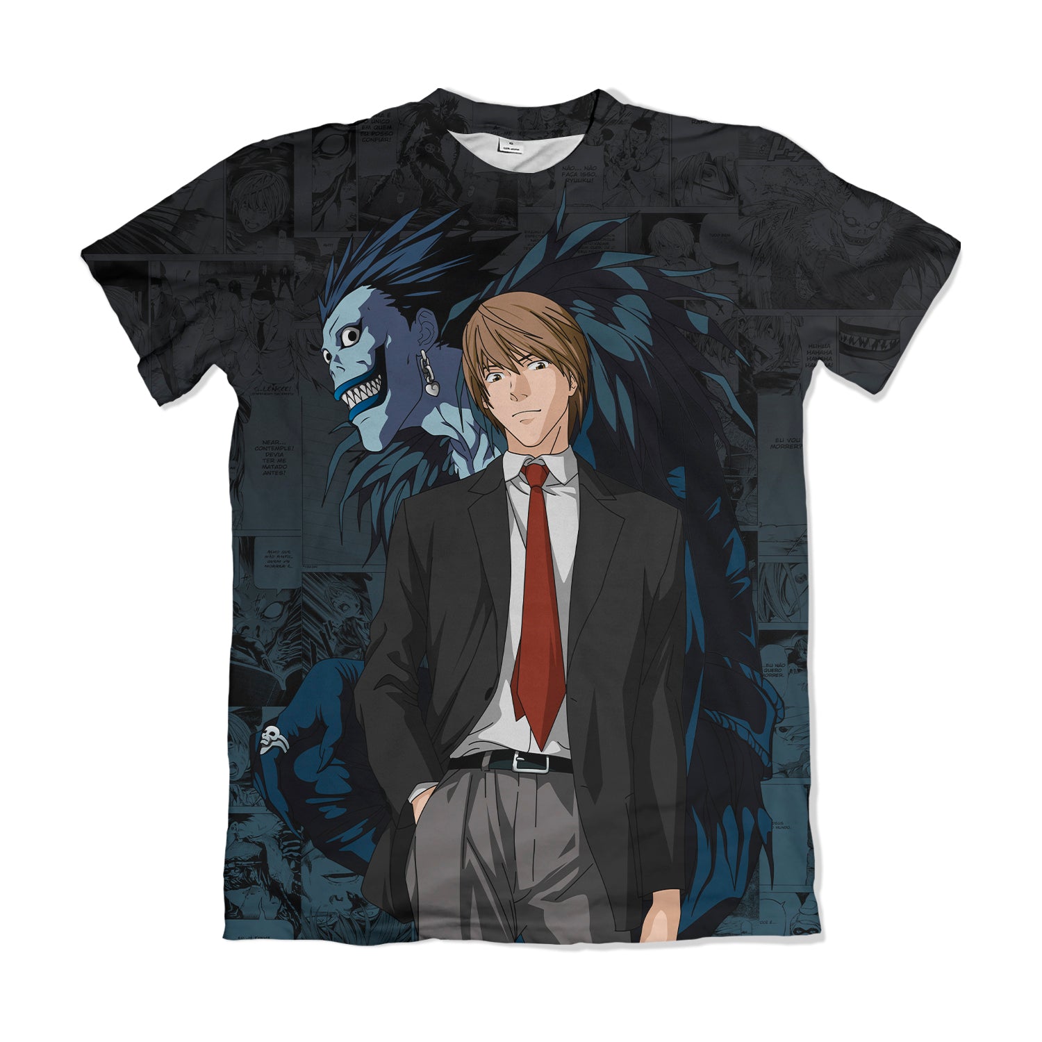 Camiseta Death Note Kira E Ryuk – Dry-Fit Premium Unissex | Swit Store