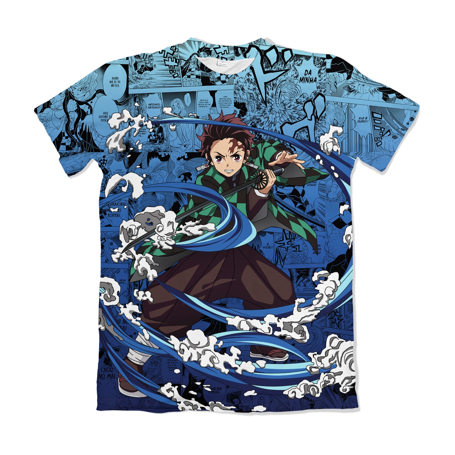 Camiseta Kimetsu No Yaiba Tanjiro – Dry-Fit Premium Unissex | Swit Store