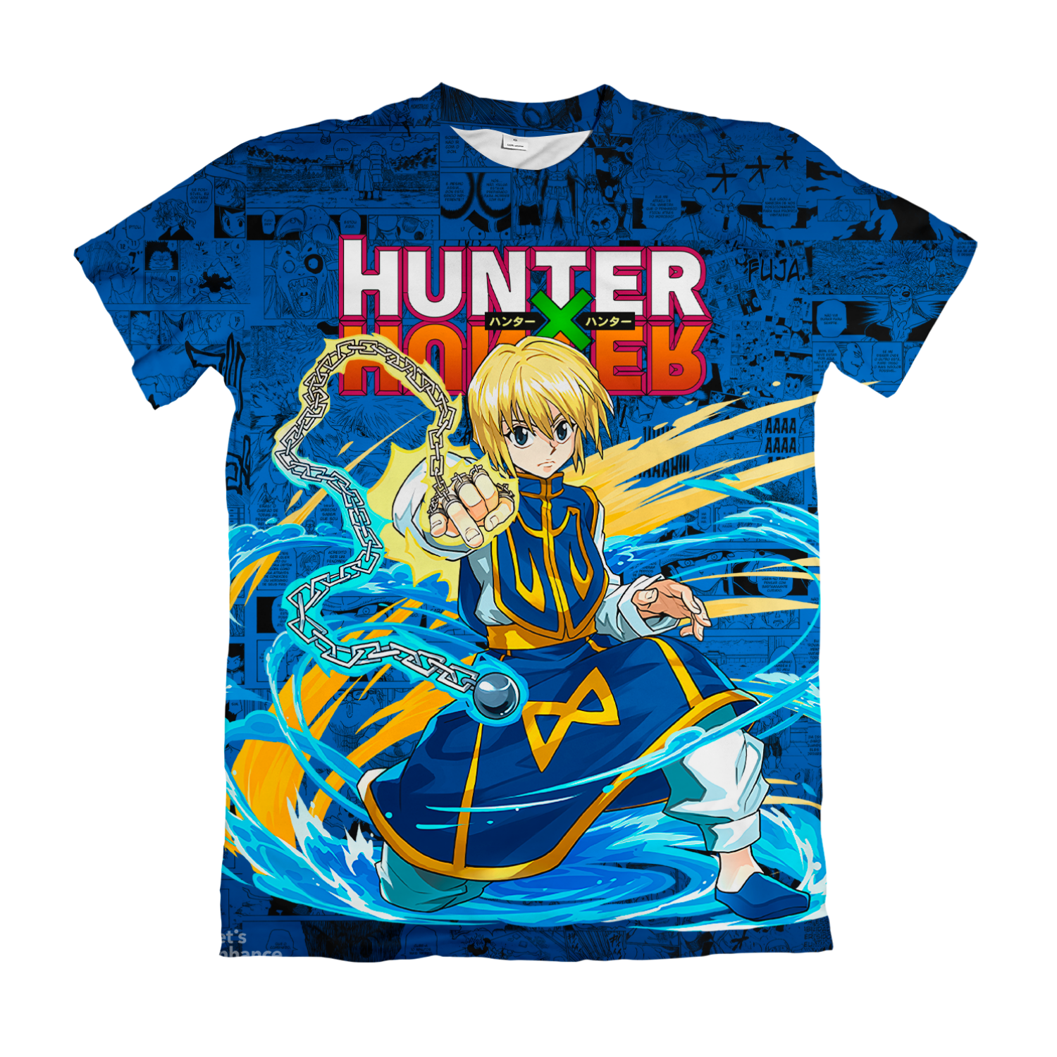 Camiseta Hunter X Hunter Kurapika – Dry-Fit Premium Unissex | Swit Store