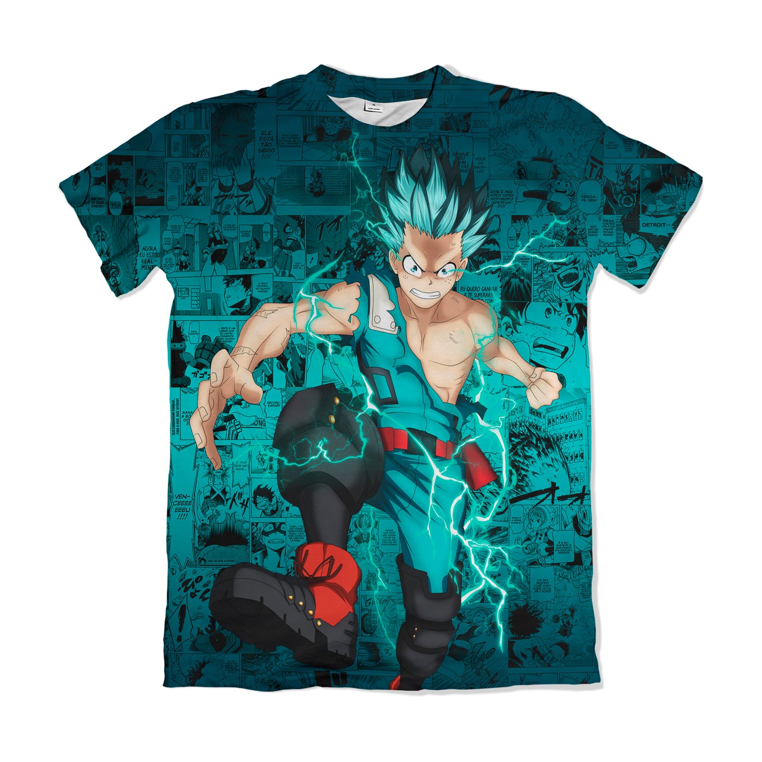 Camiseta Boku No Hero Deku – Dry-Fit Premium Unissex | Swit Store