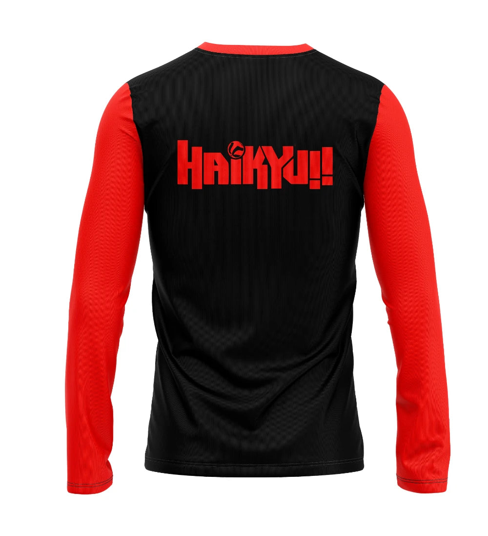 Camisa Manga Longa - Haikyuu - Nekoma