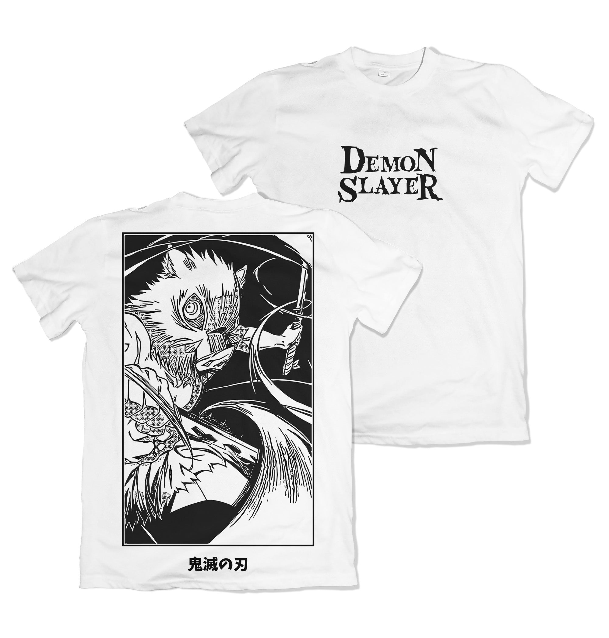 Camiseta Kimetsu no Yaiba Filme – Inosuke | Dry Fit Premium Unissex