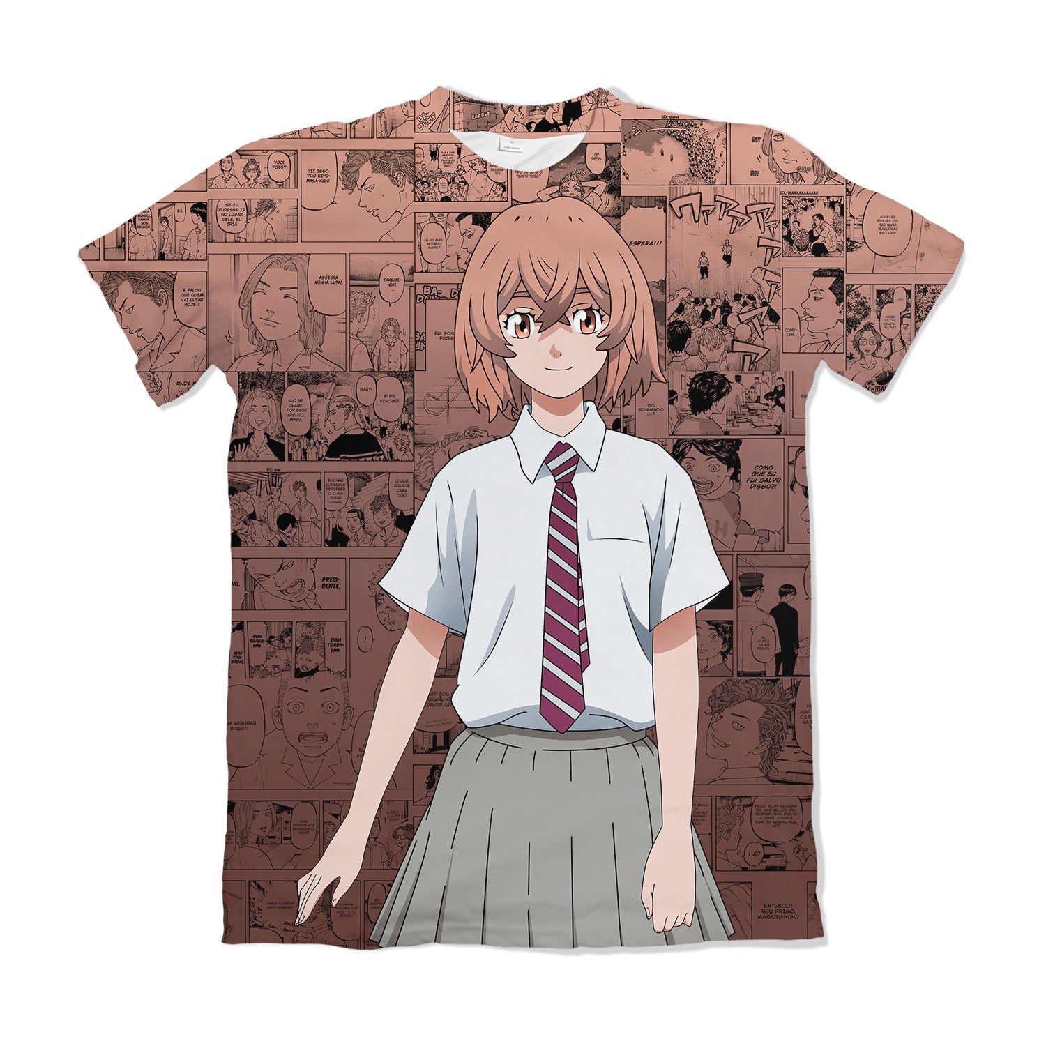 Camiseta Tokyo Revengers Hinata Tachibana – Dry-Fit Premium Unissex | Swit Store