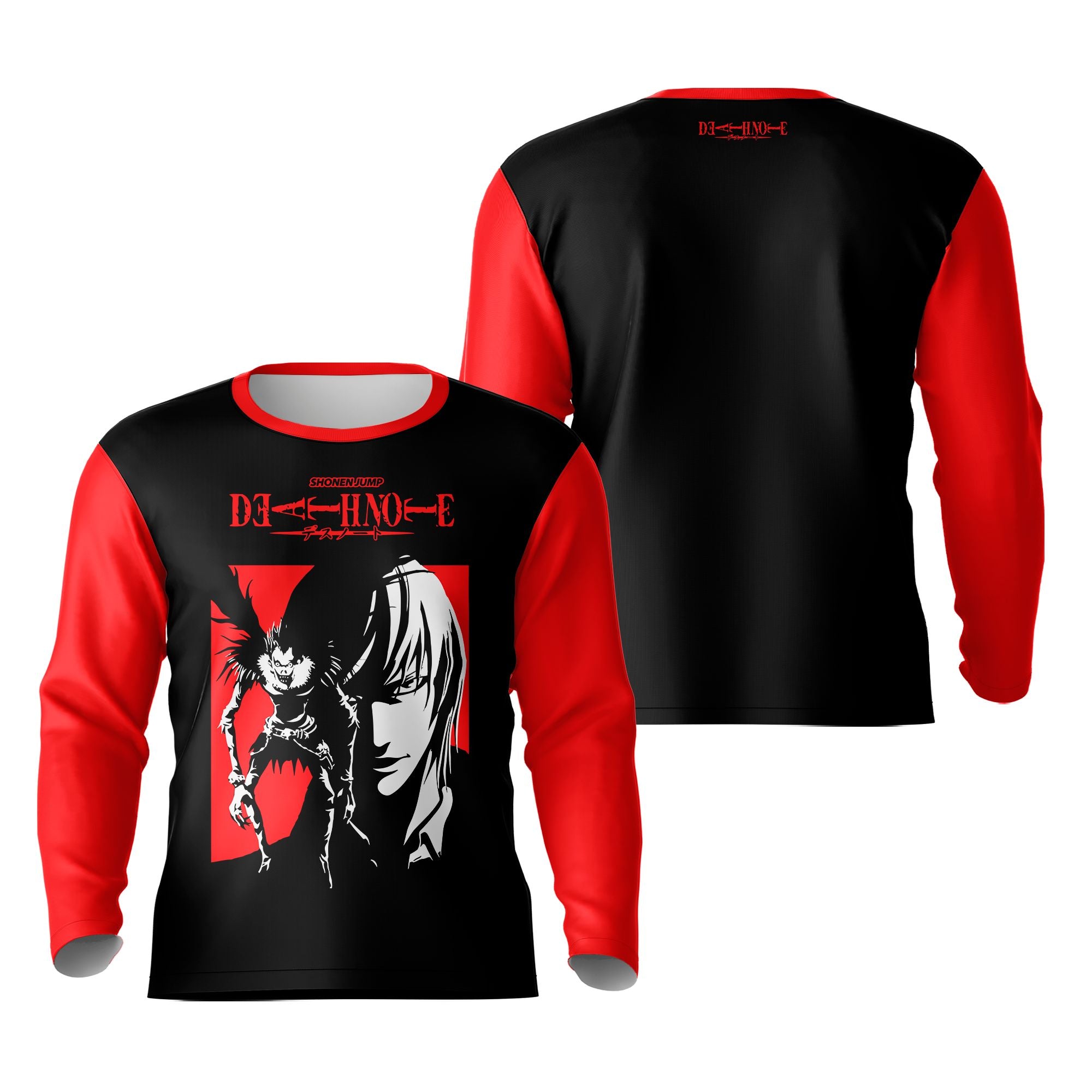 Camiseta Manga Longa Death Note – Dry-Fit Premium Unissex | Swit Store