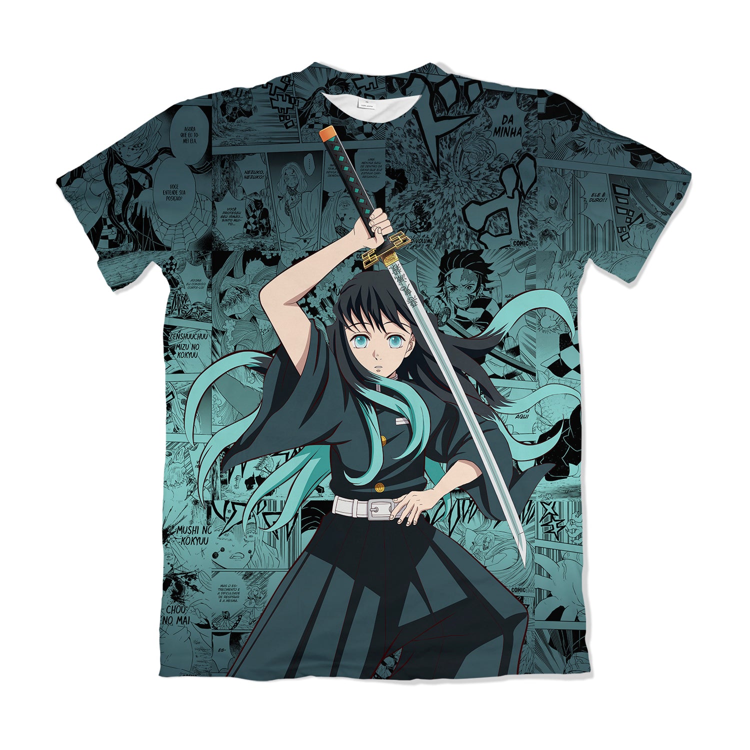 Camiseta Kimetsu no Yaiba Filme – Edição Especial | Dry Fit Premium Unissex
