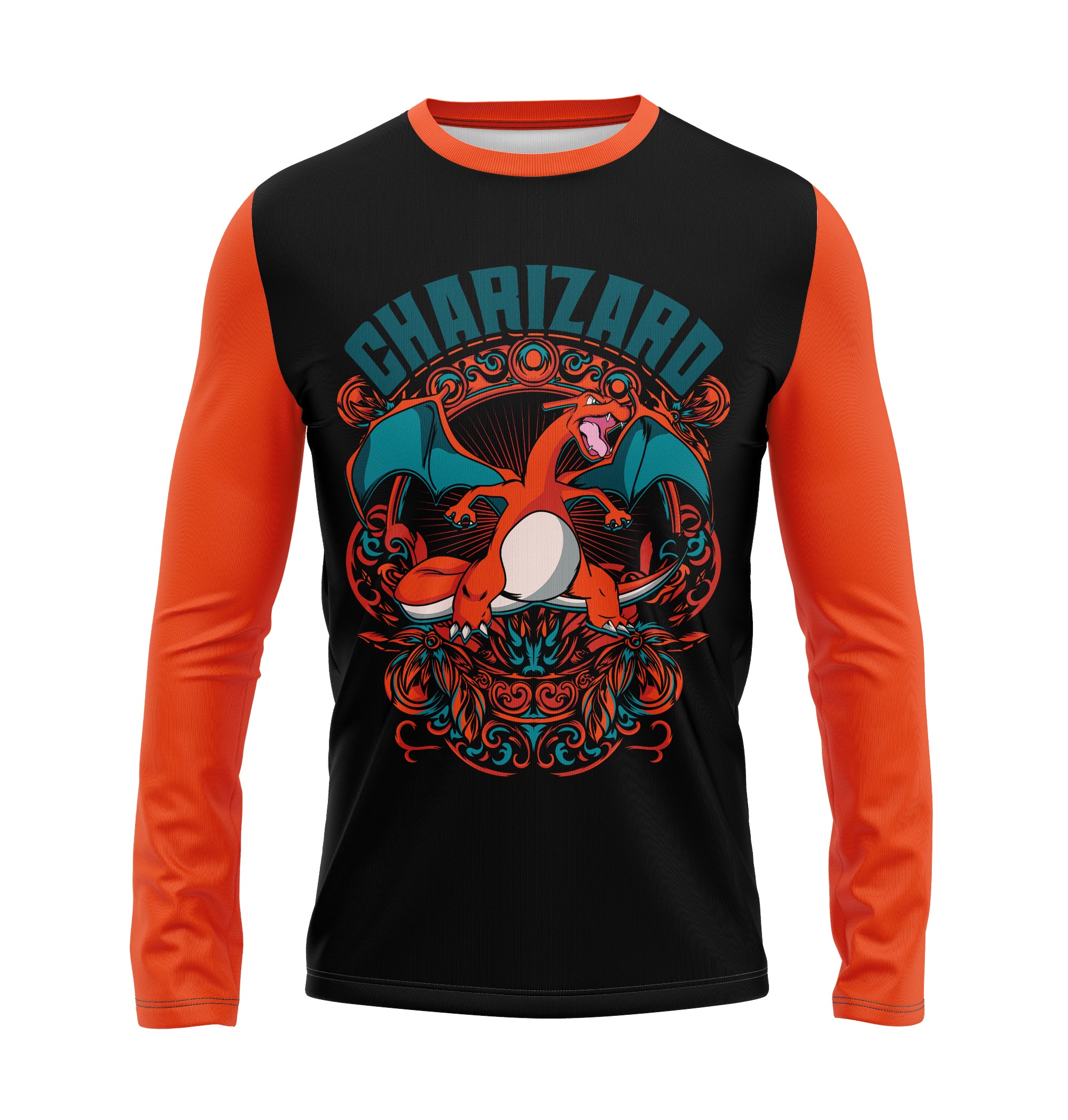 Camisa Manga Longa - Pokemon - Charizard