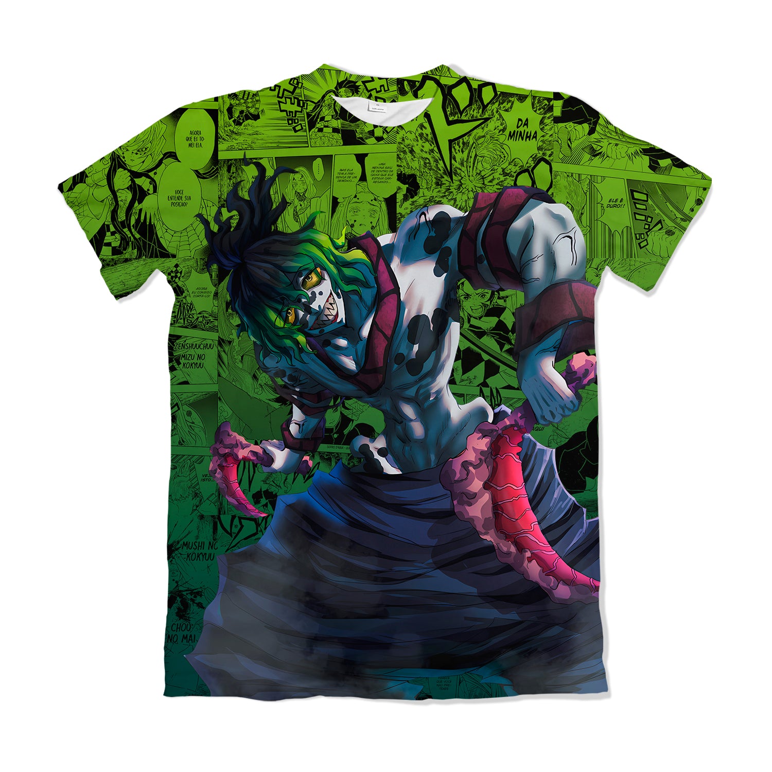 Camiseta Kimetsu No Yaiba Gyutaro – Dry-Fit Premium Unissex | Swit Store