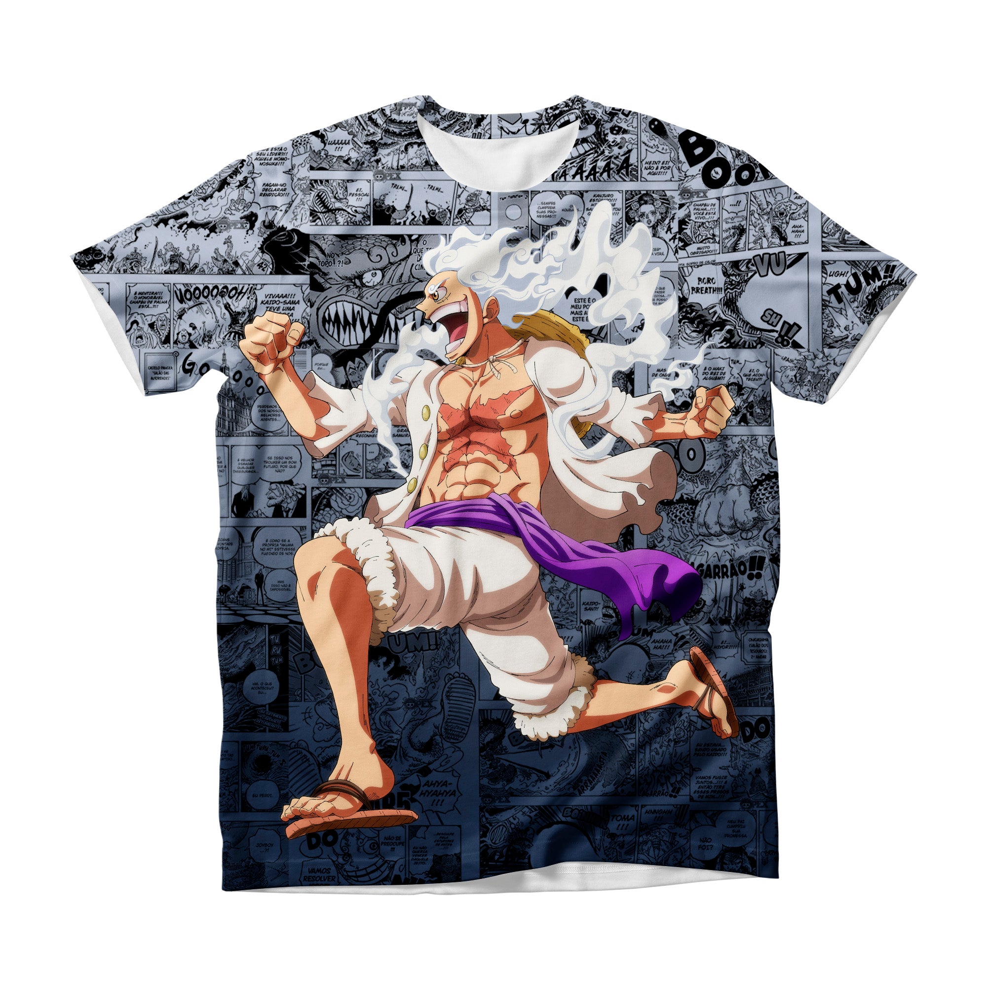 Camisa Piratas - L Gear 5 Branca
