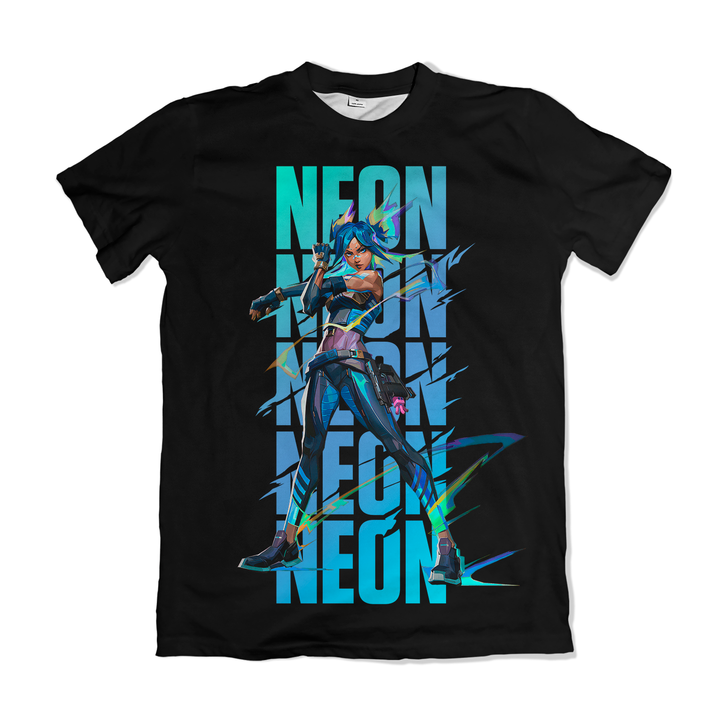 Camiseta Valorant Neon – Dry-Fit Premium Unissex | Swit Store