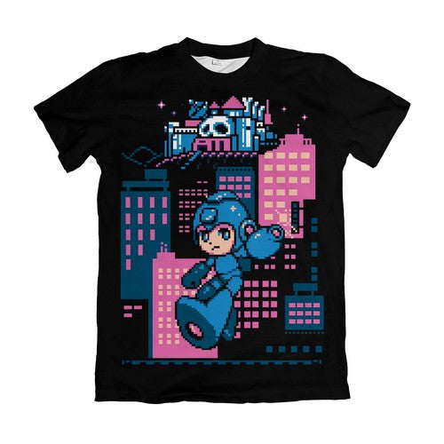 Camiseta Megaman Estampa 4 Dry-Fit Premium Unissex | Swit Store