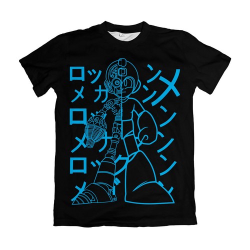 Camiseta Megaman Estampa 5 Dry-Fit Premium Unissex