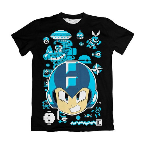 Camiseta Megaman Estampa 8 Dry-Fit Premium Unissex