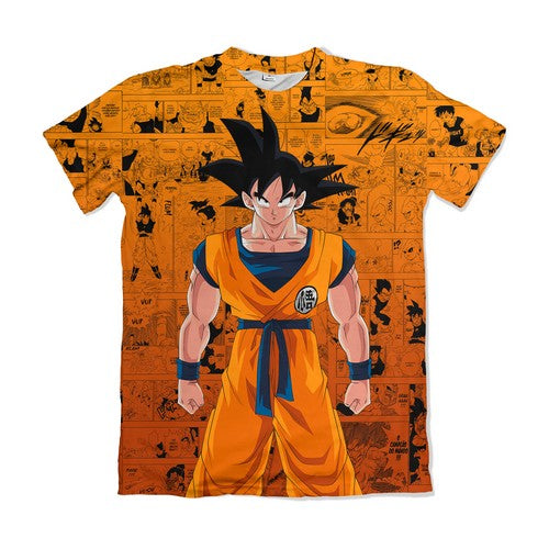 Camiseta Dragon Ball Goku – Dry-Fit Premium Unissex | Swit Store