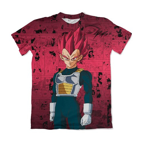 Camiseta Dragon Ball Vegeta – Dry-Fit Premium Unissex | Swit Store