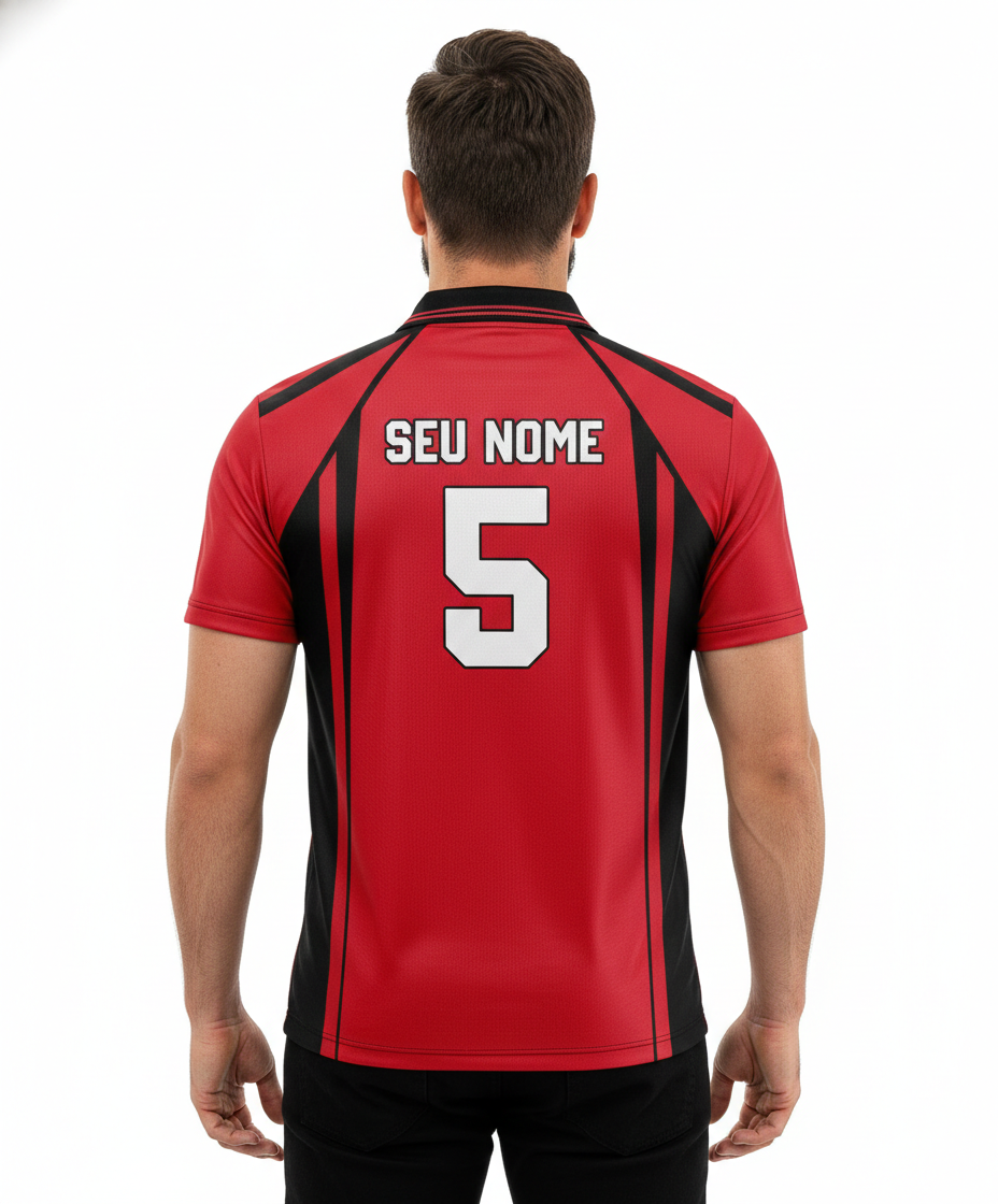 Camiseta Uniformes Uniforme Haikyuu Nekoma Mod 1 Dry-Fit Premium Unissex | Swit Store