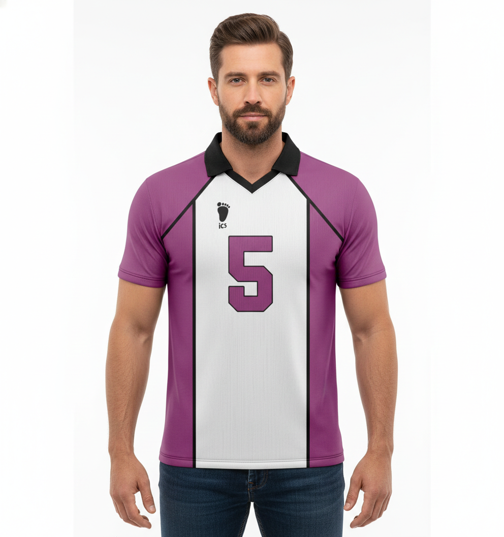 Camiseta Uniforme Haikyuu Shiratorizawa Mod – Dry-Fit Premium Unissex | Swit Store