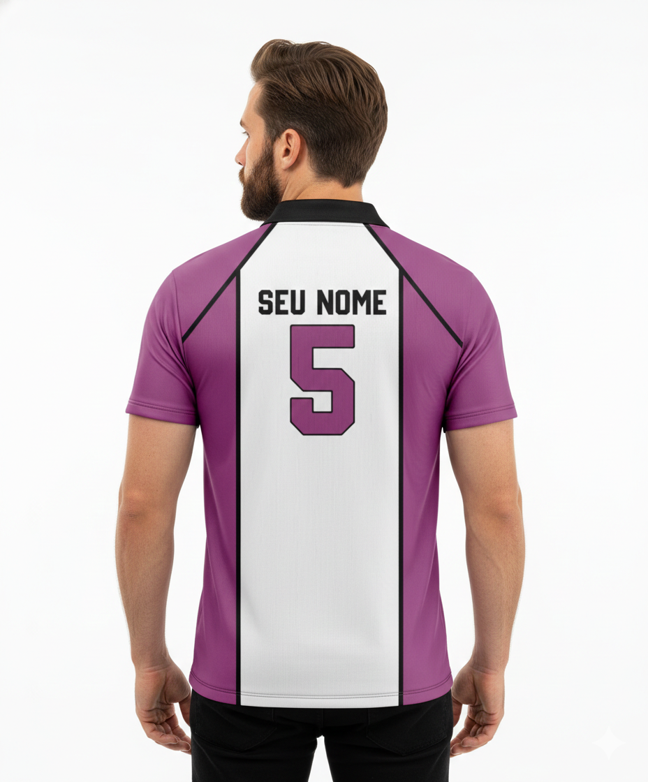 Camiseta Uniformes Uniforme Haikyuu Shiratorizawa Mod 1 Dry-Fit Premium Unissex | Swit Store