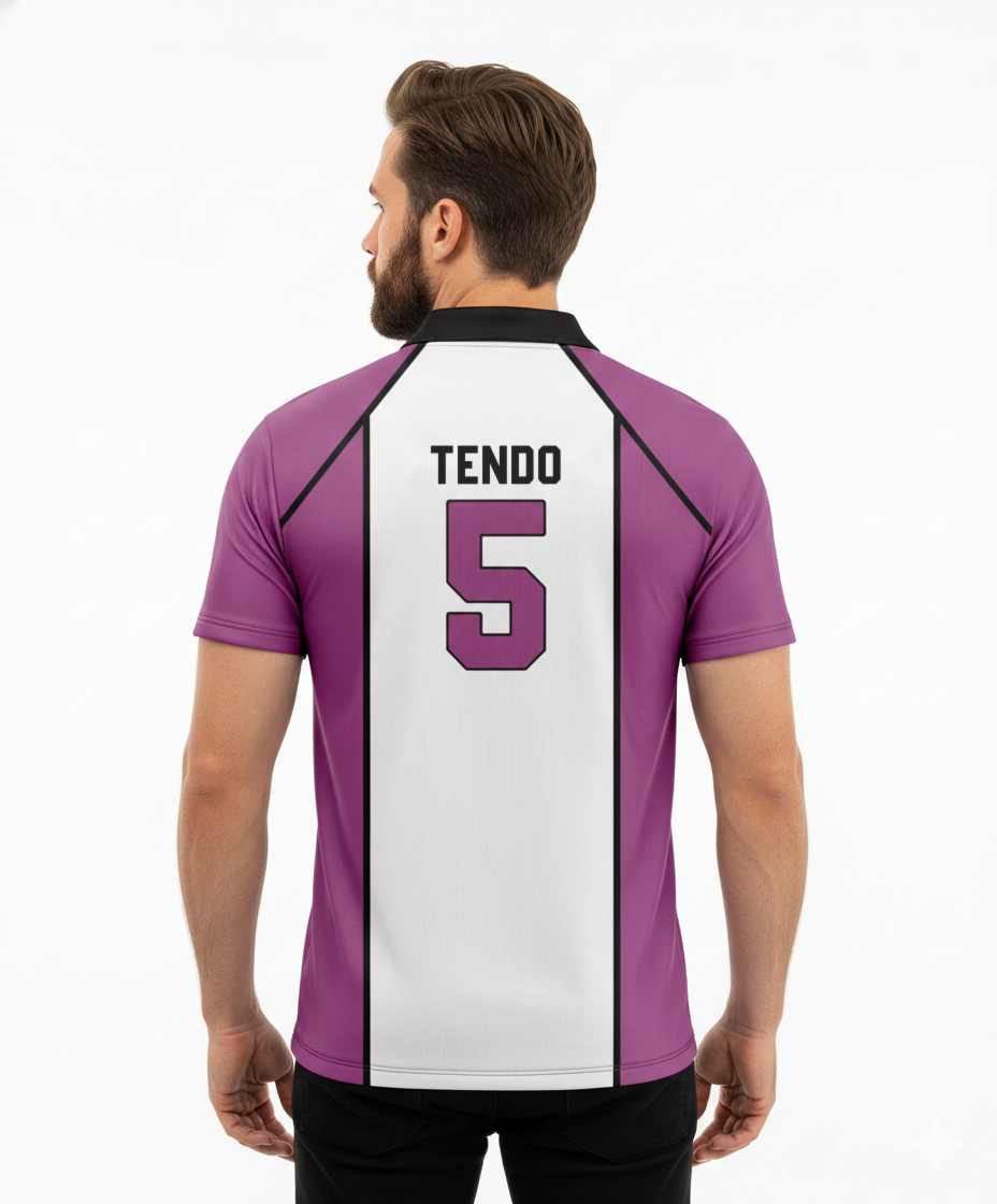 Camiseta Haikyuu Uniforme Shiratorizawa Mod 1 Versão 2 - foto 2