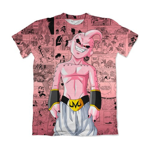 Camiseta Dragon Ball Majin Boo – Dry-Fit Premium Unissex | Swit Store