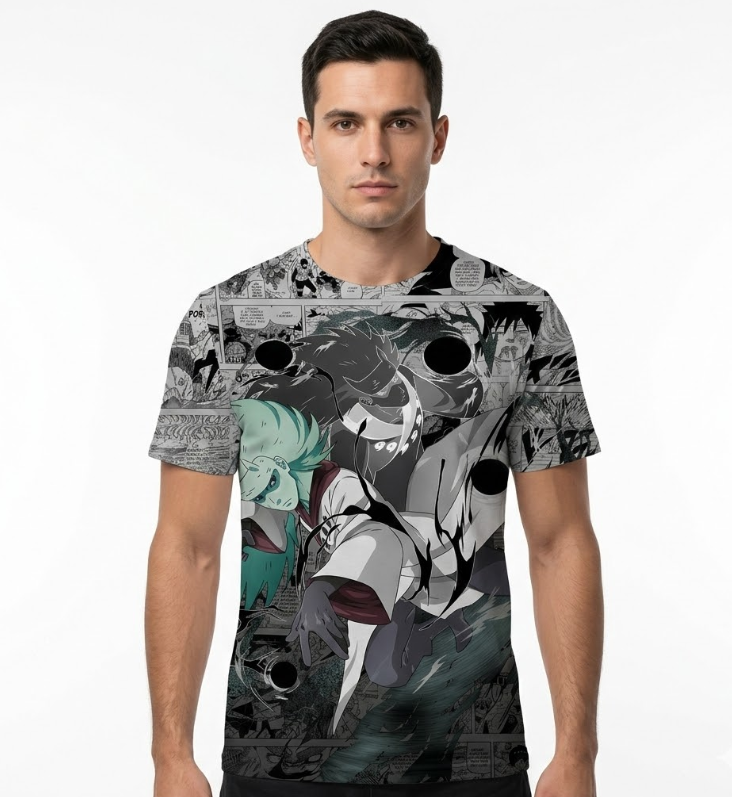 Camiseta Naruto Madara 4 Dry-Fit Premium Unissex | Swit Store