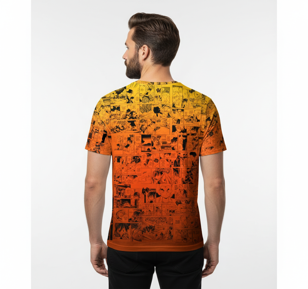 Camiseta Pokémon Pokemón Charizard, Mangá Laranja Dry-Fit Premium Unissex | Swit Store
