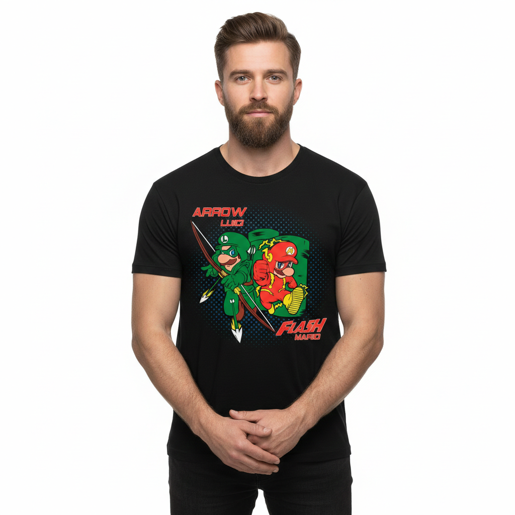 Camiseta Super Mario – Dry-Fit Premium Unissex | Swit Store