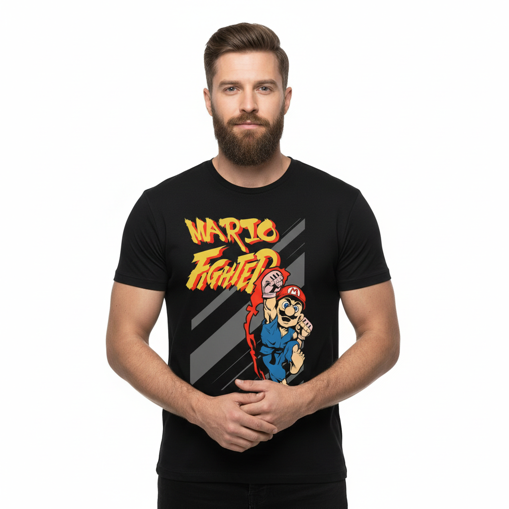 Camiseta Super Mario – Dry-Fit Premium Unissex | Swit Store