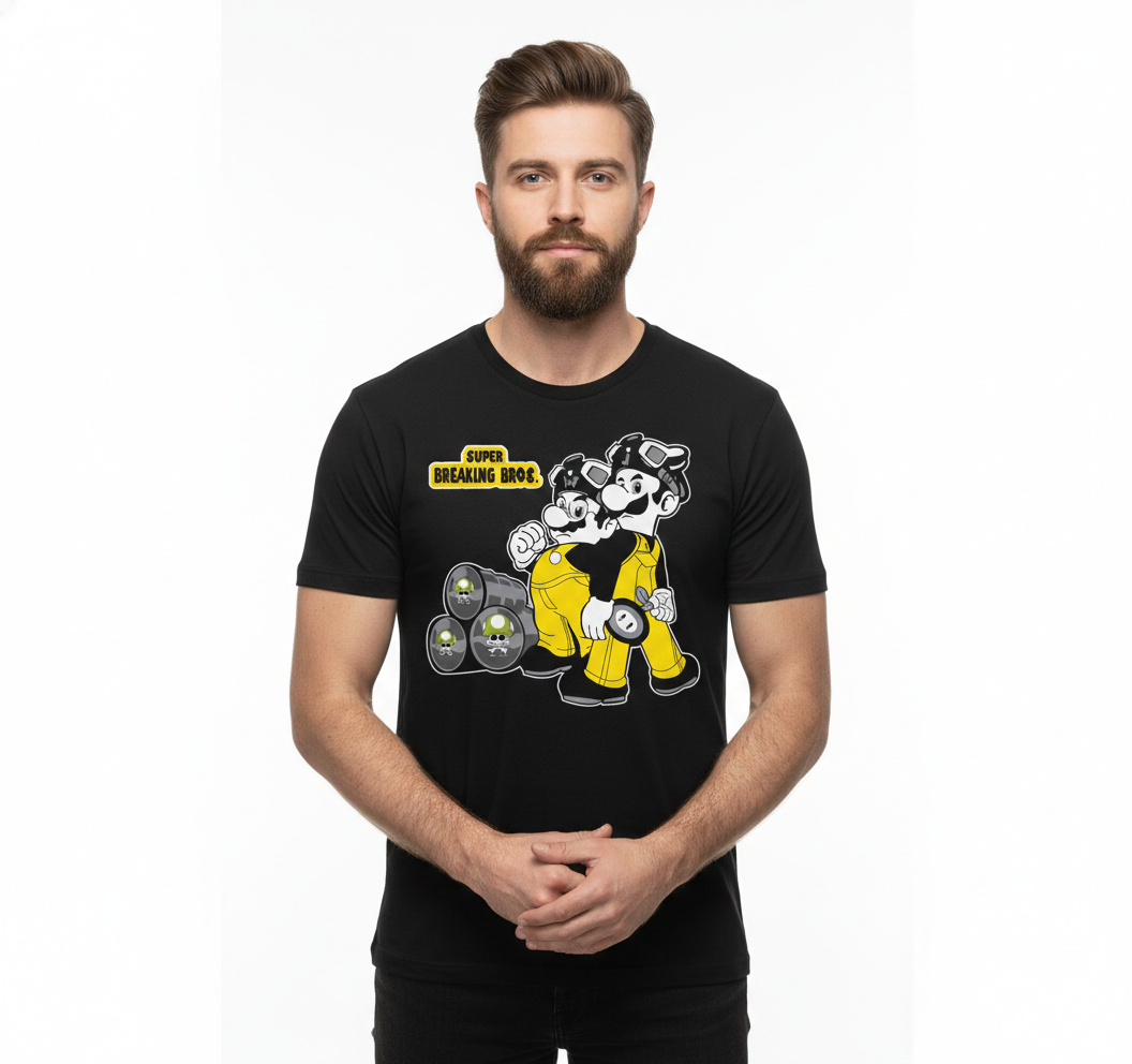 Camiseta Super Mario – Dry-Fit Premium Unissex | Swit Store
