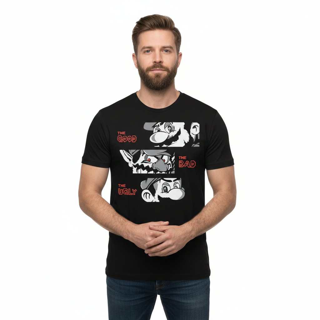 Camiseta Super Mario – Dry-Fit Premium Unissex | Swit Store