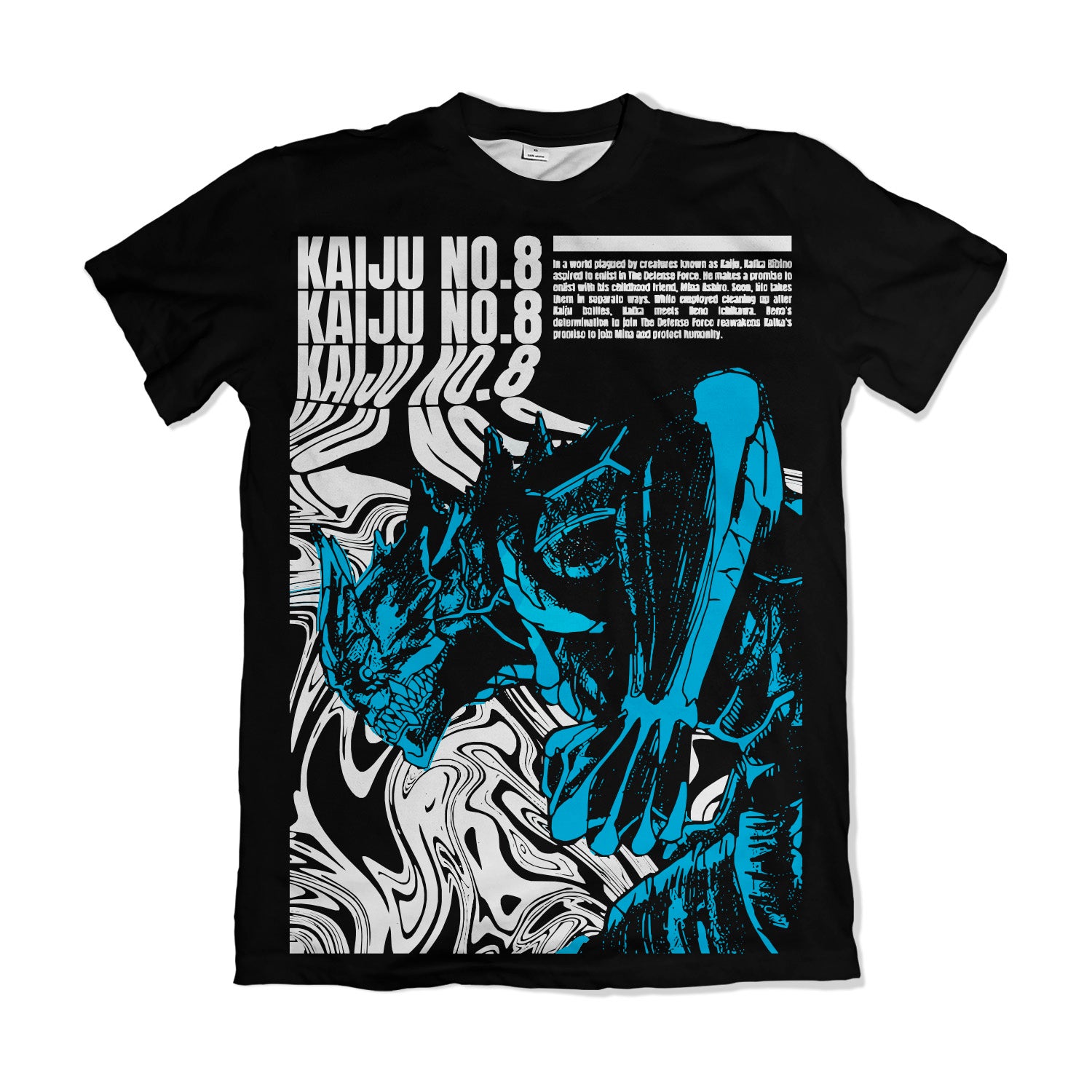 Camiseta Minimalista Kaiju No – Dry-Fit Premium Unissex | Swit Store