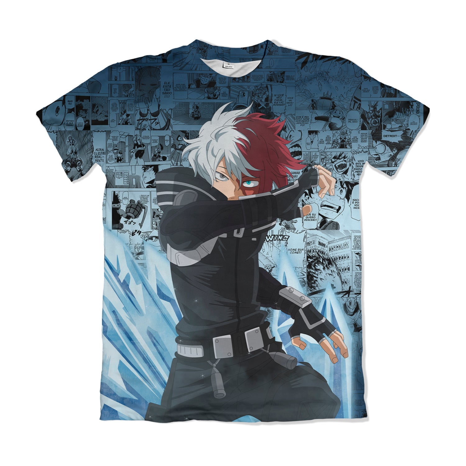Camisa Boku no Hero - Todoroki Mangá 2