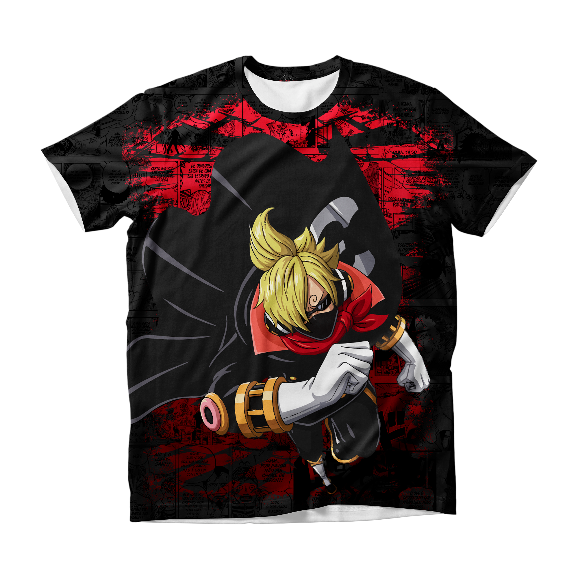 Camiseta One Piece Sanji – Dry-Fit Premium Unissex | Swit Store