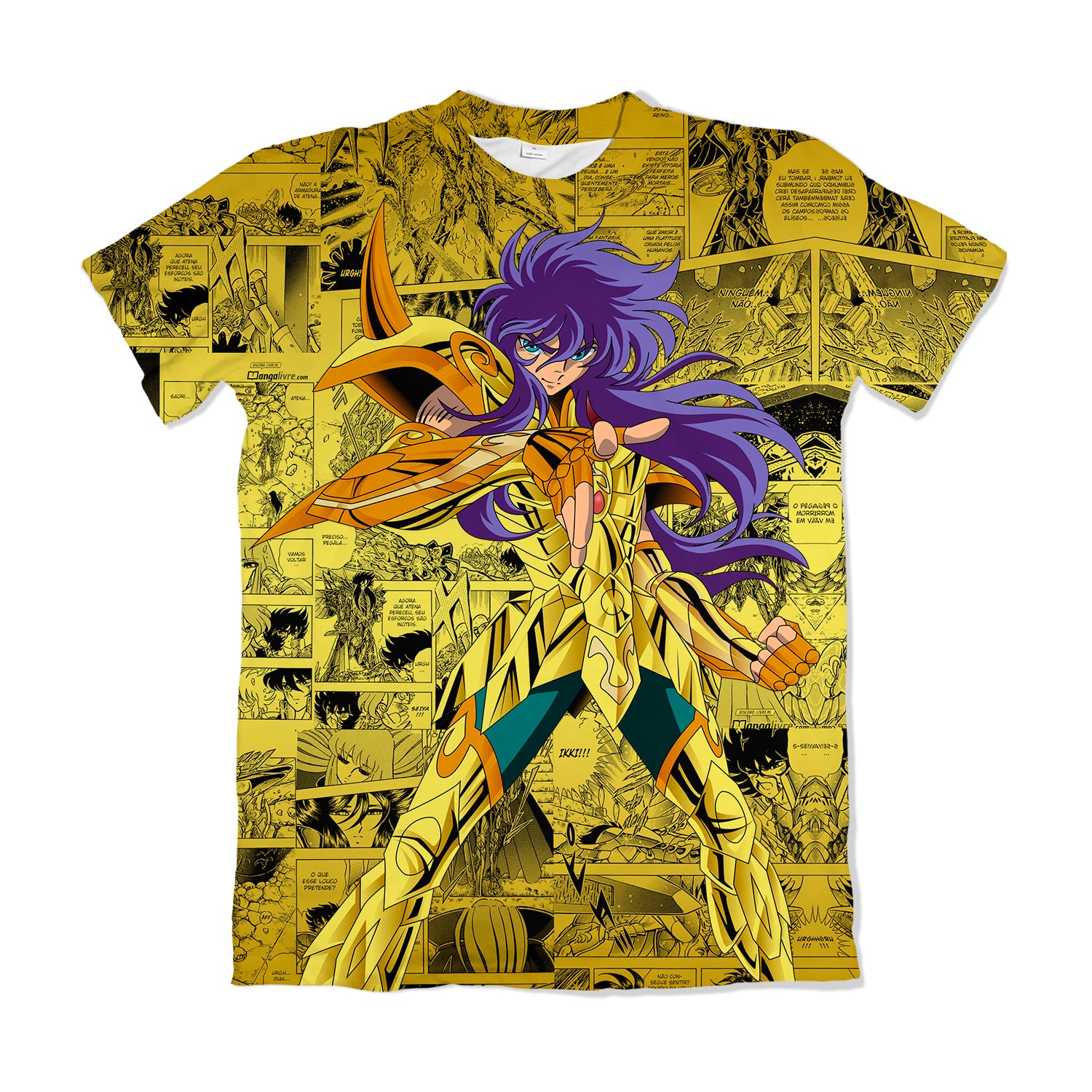 Camiseta Cavaleiros Do Zodiaco Exclusiva Escorpiao – Dry-Fit Premium Unissex | Swit Store