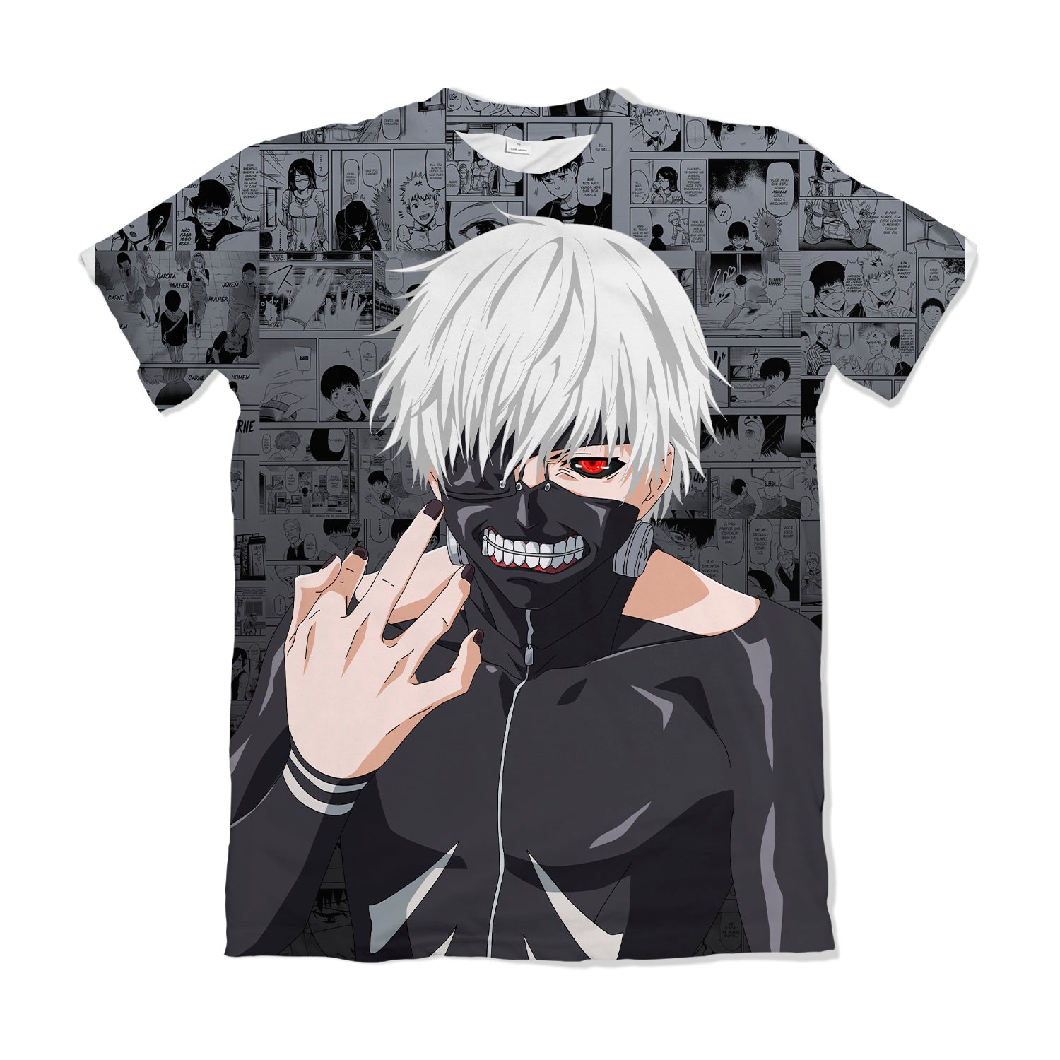 Camiseta Tokyo Ghoul Ken Kaneki – Dry-Fit Premium Unissex | Swit Store