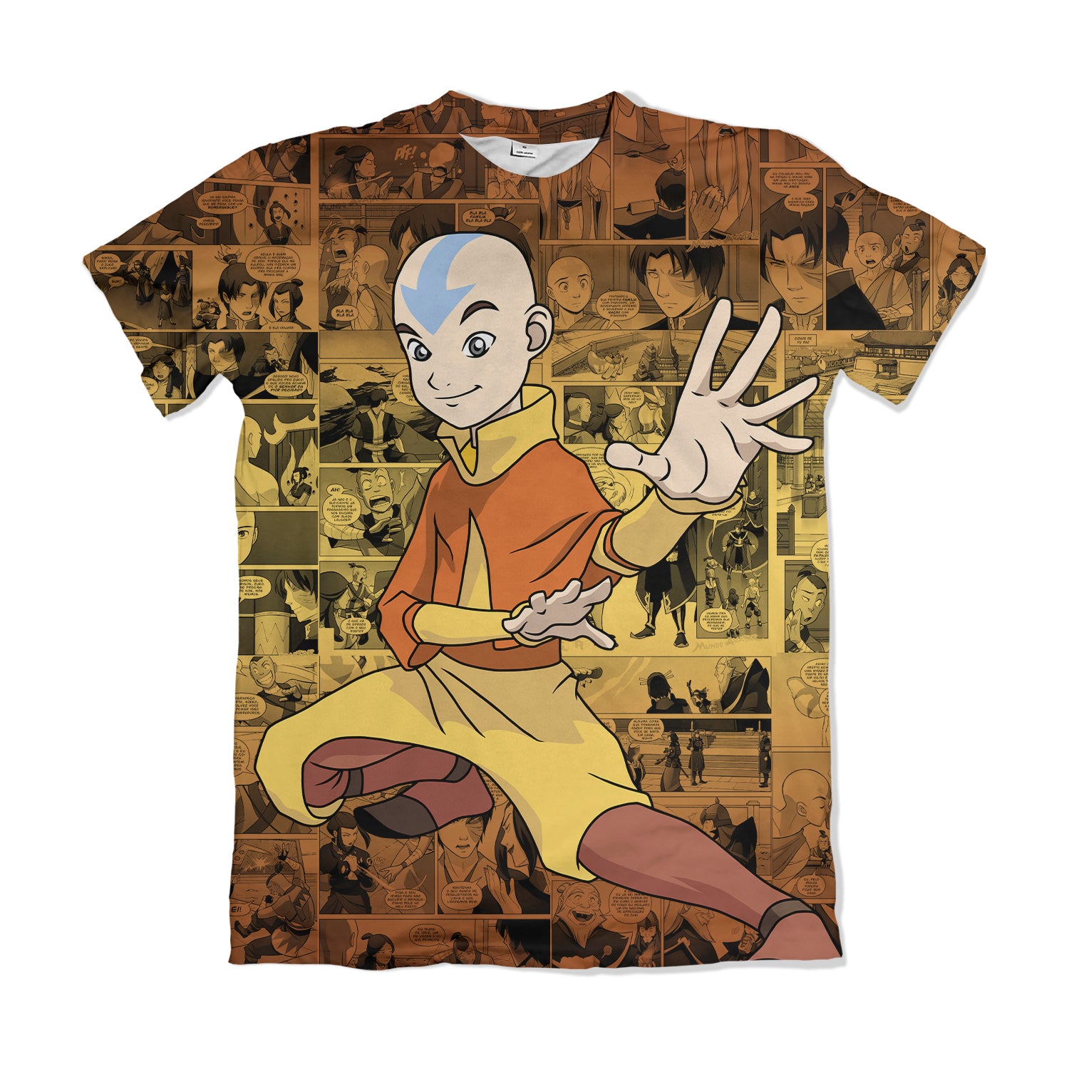 Camiseta Avatar Aang Exclusiva – Dry-Fit Premium Unissex | Swit Store