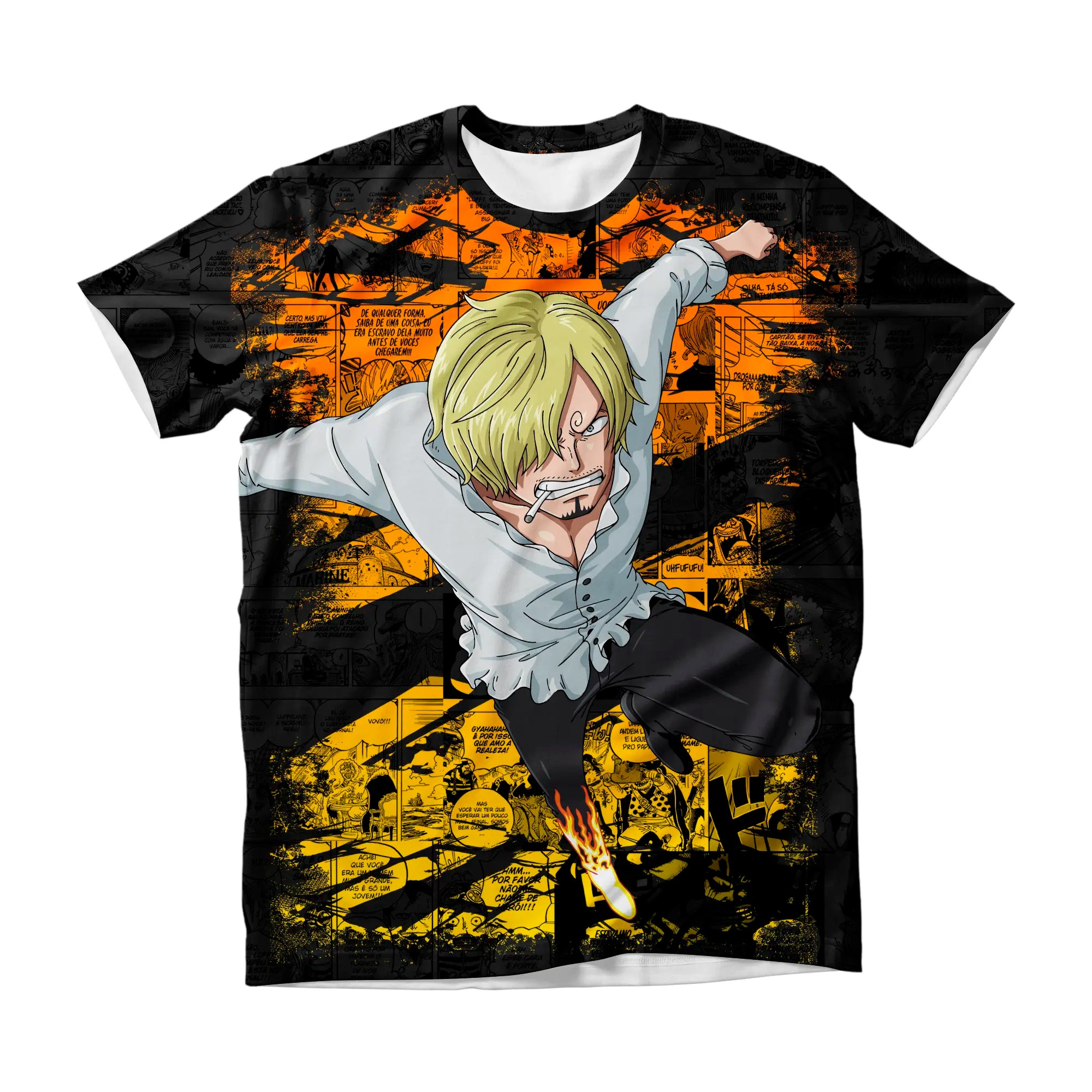 Camiseta One Piece Sanji – Dry-Fit Premium Unissex | Swit Store