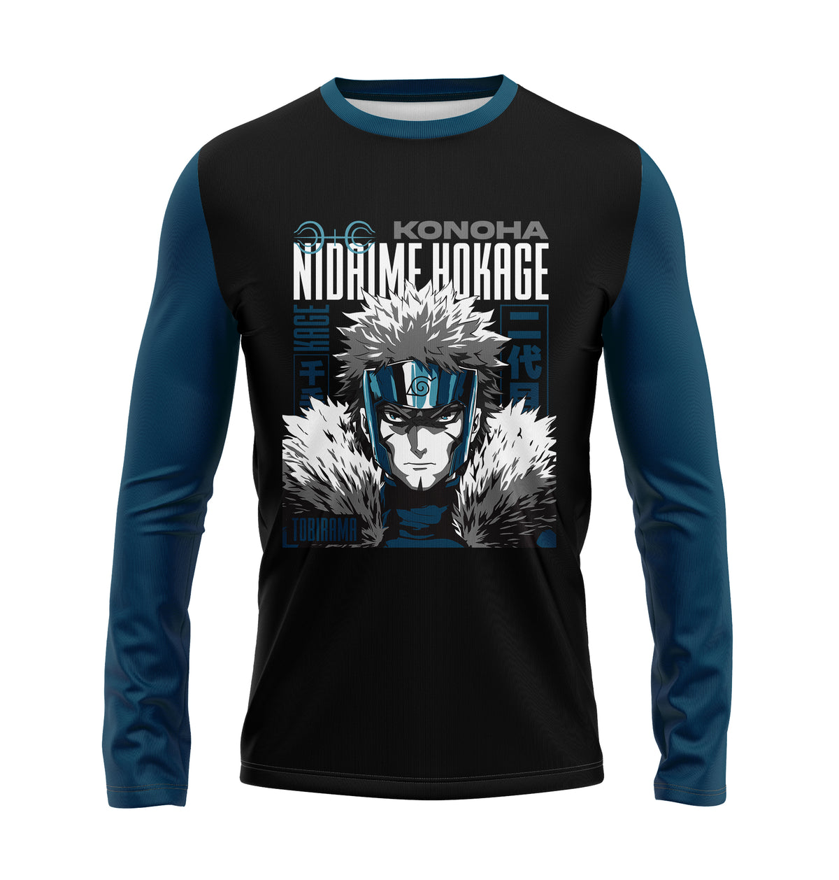 Camisa Manga Longa Naruto Tobirama Dry-Fit Premium Unissex