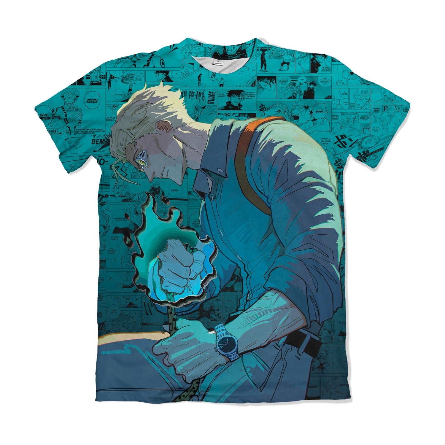 Camiseta Jujutsu Kaizen Nanami – Dry-Fit Premium Unissex | Swit Store