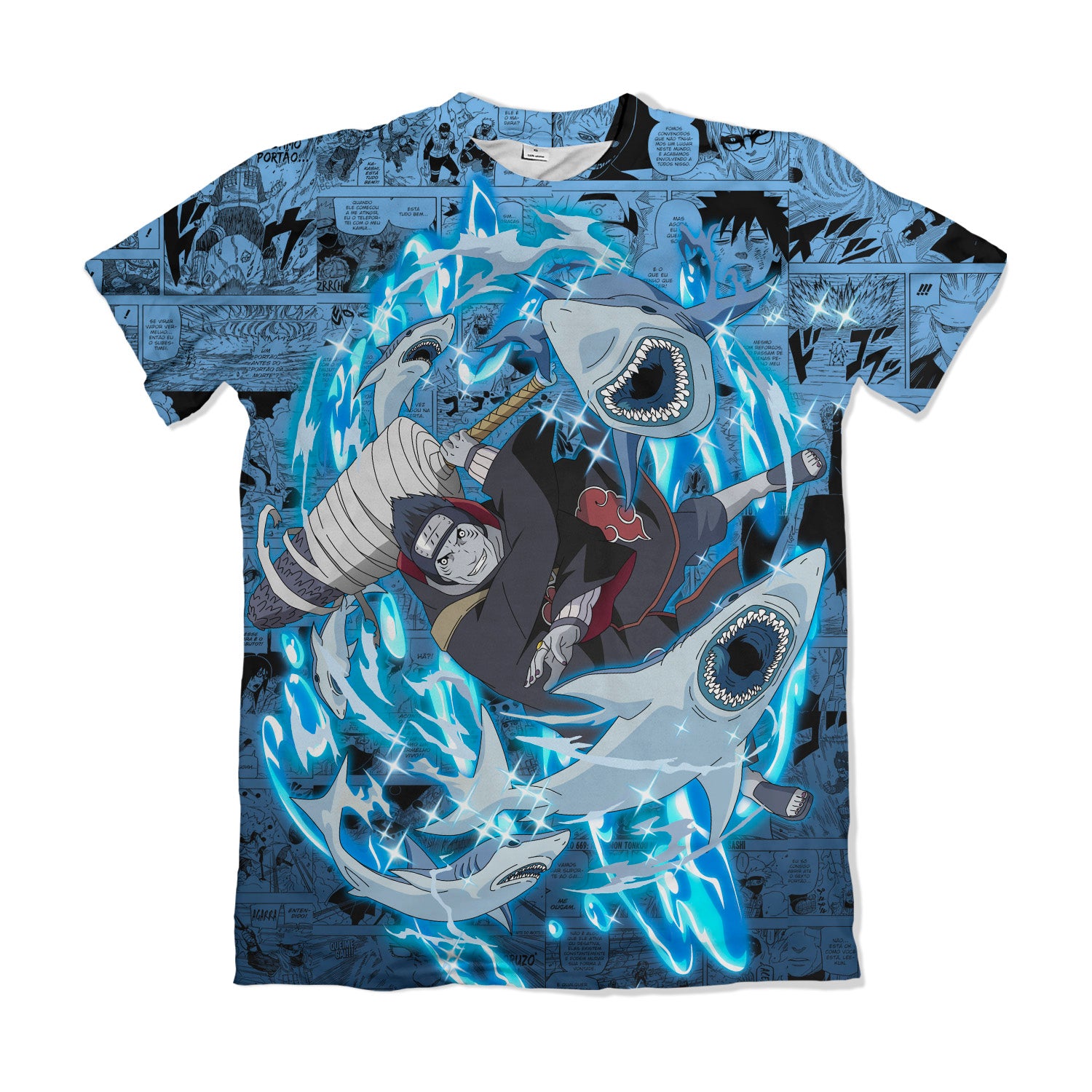 Camisa Ninja- Mestre Tubarão