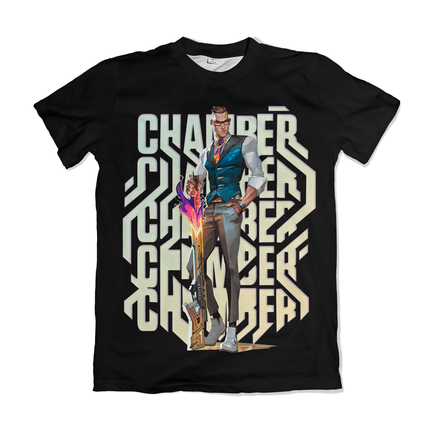 Camiseta Valorant Chamber – Dry-Fit Premium Unissex | Swit Store